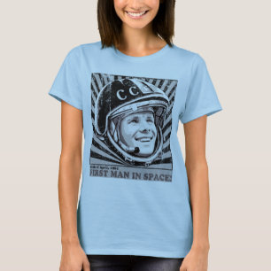 Camiseta Yuri Gagarin ЮрийГагарин