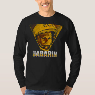 Camiseta Yuri Gagarin Cosmonaut Astronauta Espacial União S