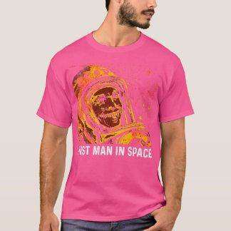 Camiseta Yuri Gagarin Primeiro Homem No Espaço 1