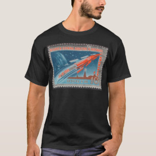 Camiseta Yuri Gagarin Vostok 1 é ø homem no espaço
