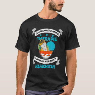 Camiseta Yurta República do Cazaquistão Bandeira do Cazaqui