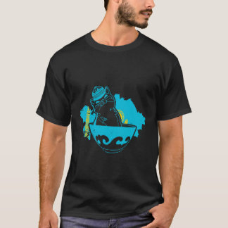 Camiseta Yurta República do Cazaquistão Qazaqstan bandeira