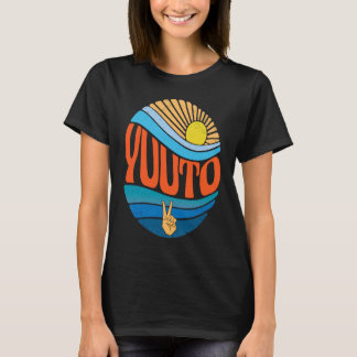 Camiseta Yuuto Vintage Pôr do Sol Yuuto Groovy Tie Dye