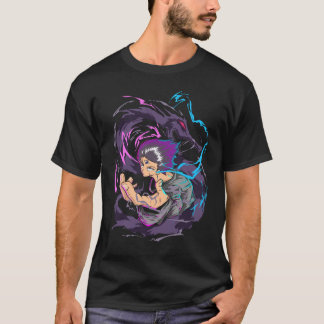 Camiseta Yuyu Hakusho - Hiei com o Dragão Negro