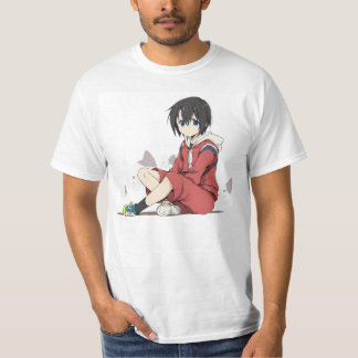 Camiseta yuzuru nishimiya com gato