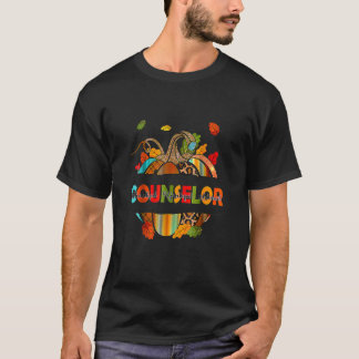 Camiseta Yyna Leopardo Outono Ação de Graças Conselheiro Sc