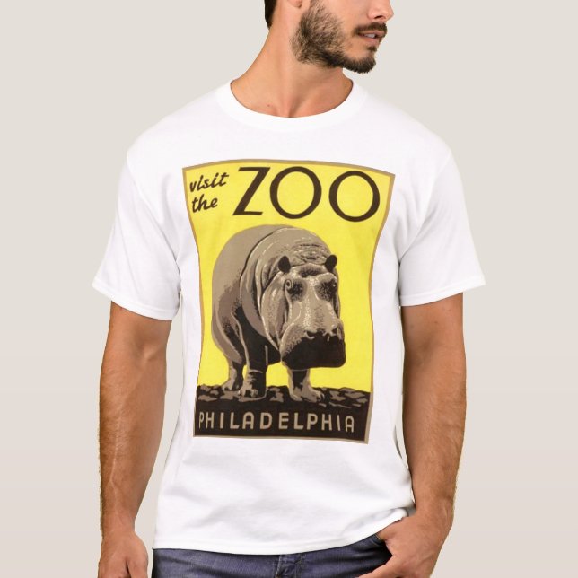 Camiseta Z00 - Hippo (Frente)