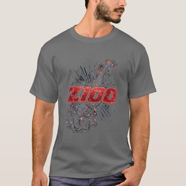 Camiseta Z100 Jingle Ball Fan Edition Graphic Tee (Frente)