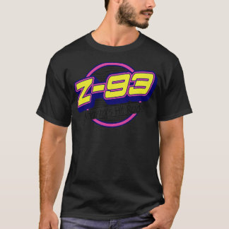 Camiseta Z 93 Atlanta bate na estação de rádio retrofalsa