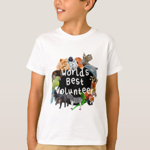 Camiseta Z é para Zoo Volunteer