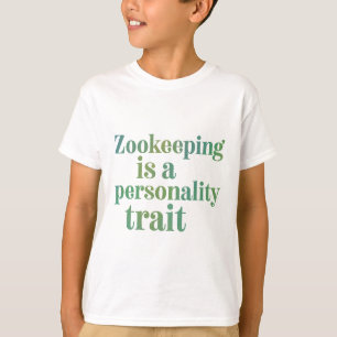 Camiseta Z é para Zookeeper