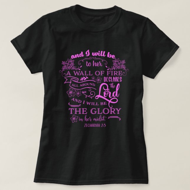 Camiseta Zacarias 2:5 (Frente do Design)