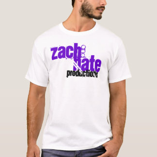 Camiseta Zach e t-shirt das produções de Nate