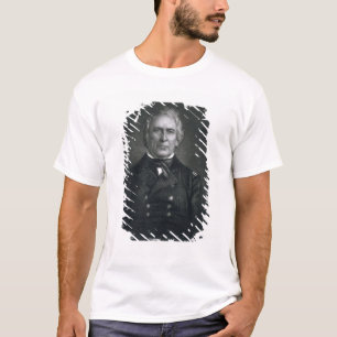 Camiseta Zachary Taylor, gravado após um daguerrotype por 