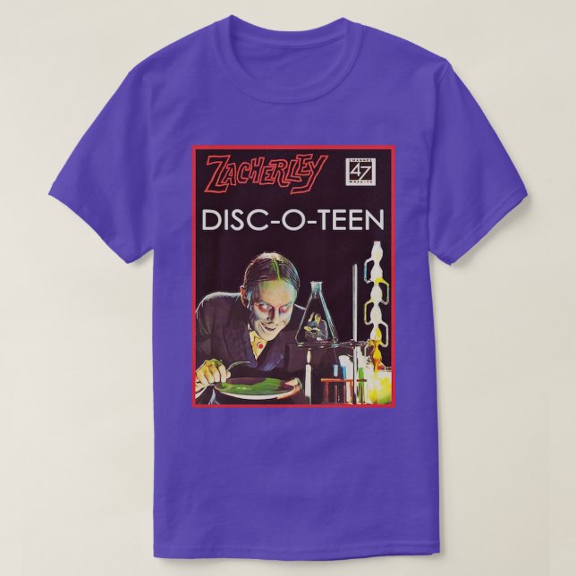 Camiseta Zacherley DiscOTeen 60s Live Dance TV Program (Frente do Design)