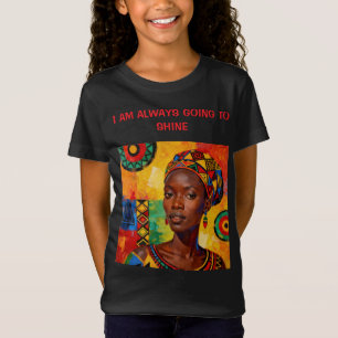 Camiseta “Zainab” Filha do Sol Dourado