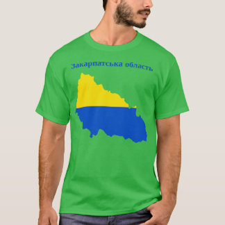 Camiseta Zakarpattia Oblast Ucrânia
