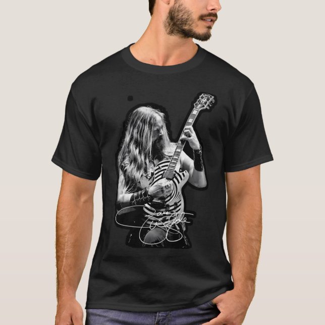 Camiseta Zakk Wylde American Guitarist Singer And Songwrite (Frente)