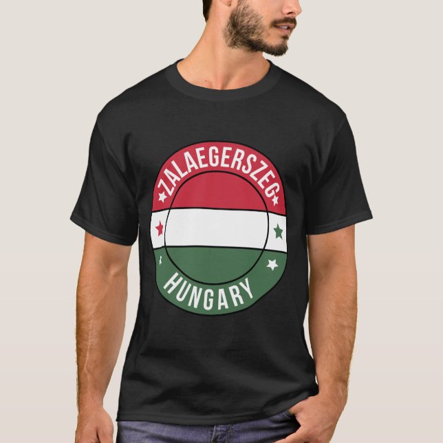 Camiseta Zalaegerszeg, Hungary City T-Shirt (Frente)