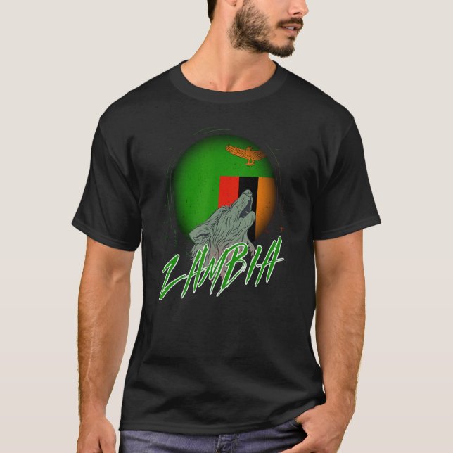 Camiseta Zâmbia (Frente)