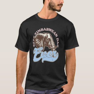 Camiseta Zâmbia africana do Zimbabué que viaja lembrança fa