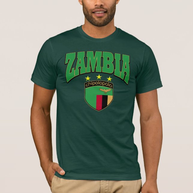 Camiseta Zâmbia de Chipolopolo (Frente)