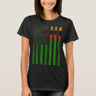 Camiseta Zâmbia Flag America US Está no meu DNA para a Zâmb