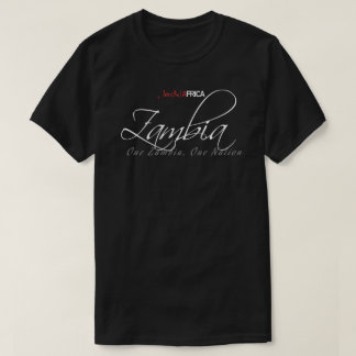 Camiseta Zâmbia lustrosa - obscuridade