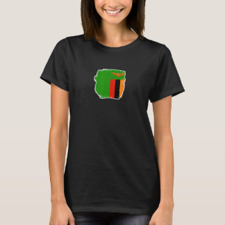 Camiseta Zâmbia Orgulhosa Bandeira Zambiana 2
