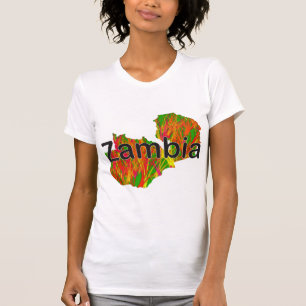 Camiseta Zâmbia T-Shirt