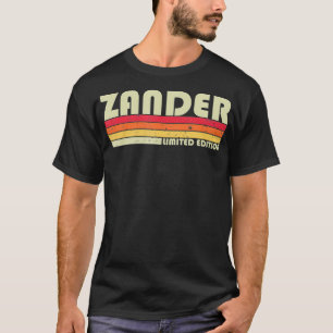 Camiseta ZANDER Gift Name Personalized Funny Retro Vintage