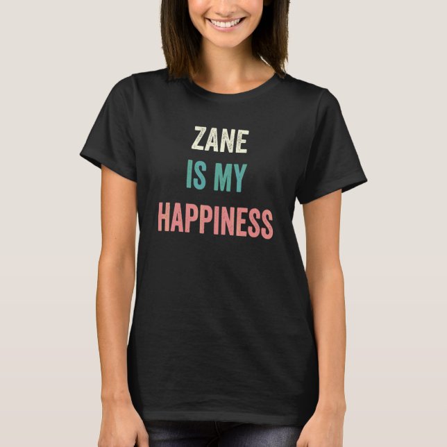 Camiseta Zane É Minha Felicidade (Frente)