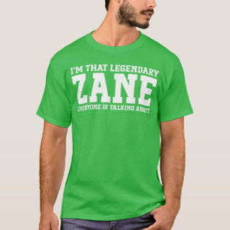 Camiseta Zane Nome Pessoal Divertido Amigos Zane