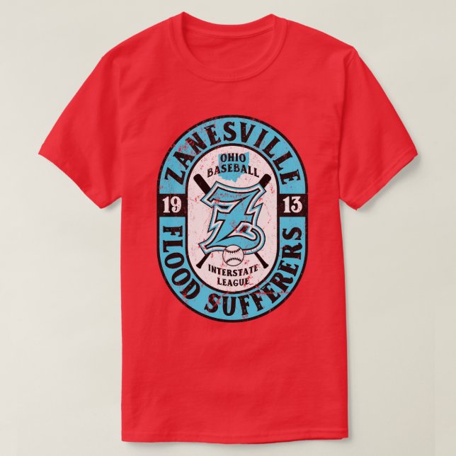 Camiseta Zanesville Flood Soferers (Frente do Design)