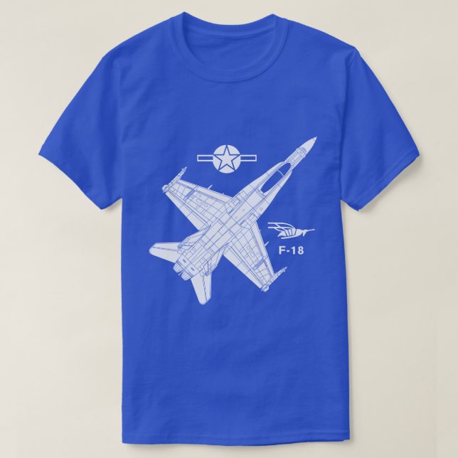 Camiseta Zangão F-18 (Frente do Design)