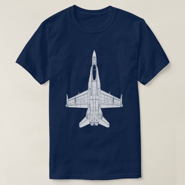 Camiseta Zangão F-18 (Frente do Design)