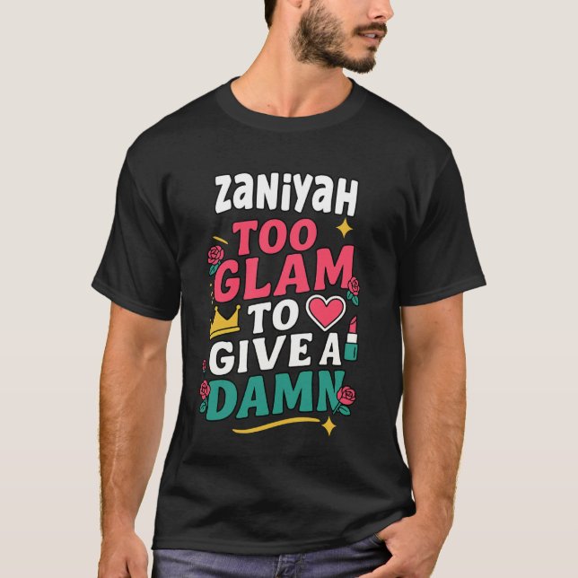 Camiseta ZANIYAH Personalized Women's Gift Custom ZANIYAH (Frente)
