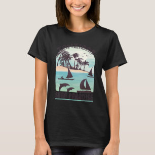Camiseta Zanzibar Beach Tanzania Palm tree Vacree Surf Pa