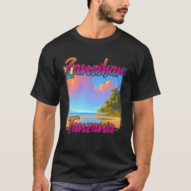 Camiseta Zanzibar Sunset (Frente)