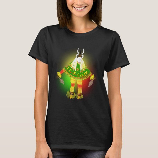 Camiseta Zaouli - Traditional Africa Dance for Proud Africa (Frente)