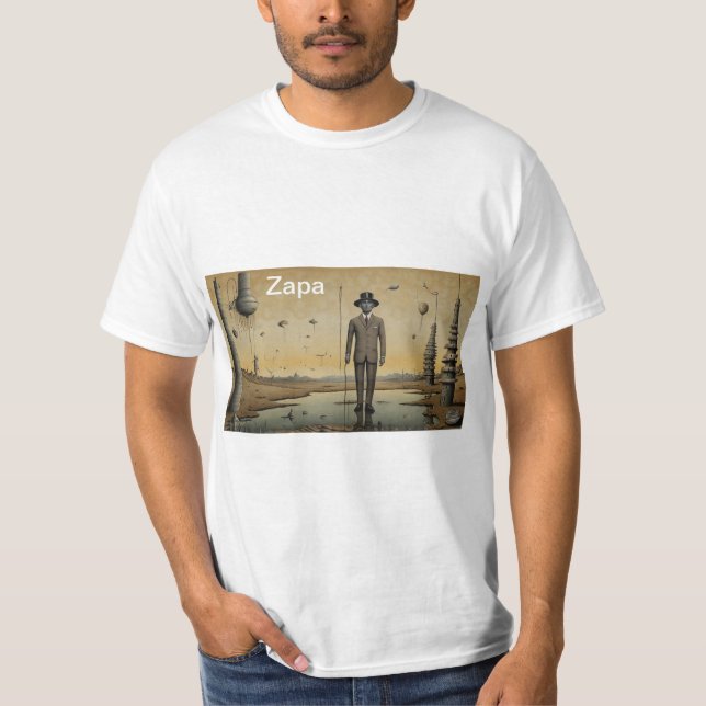 Camiseta zapa surreal (Frente)