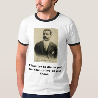 Camiseta zapata, é melhor morrer em seus pés do que t…