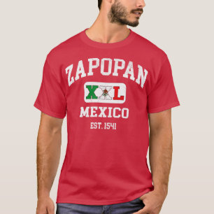 Camiseta Zapopan México XXL design atlético 1
