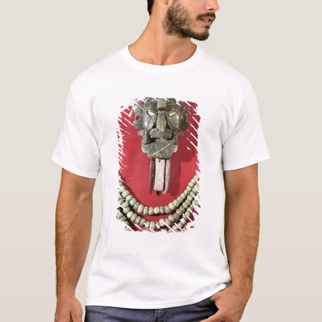 Camiseta Zapotec peitoral o formulário da representação da (Frente)