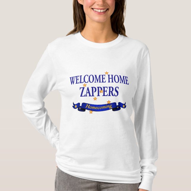 Camiseta Zappers Home bem-vindo (Frente)