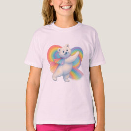 Camiseta Zarah the Dancing Polar Bear • Kids T-Shirt (Paste
