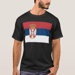 Camiseta Zastava Srbije, bandeira sérvio