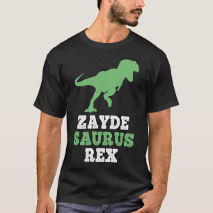 Camiseta Zayde-saurus Rex Dino Dinossauro Engraçado Legal Z