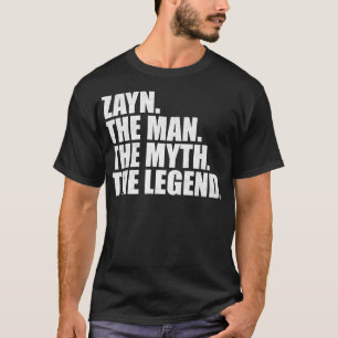 Camiseta Zayn Nome Zayn Nome dado Zayn