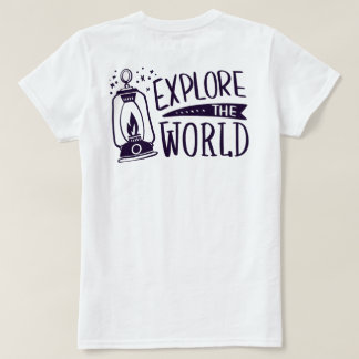 Camiseta Zazle T Shirt explora o mundo